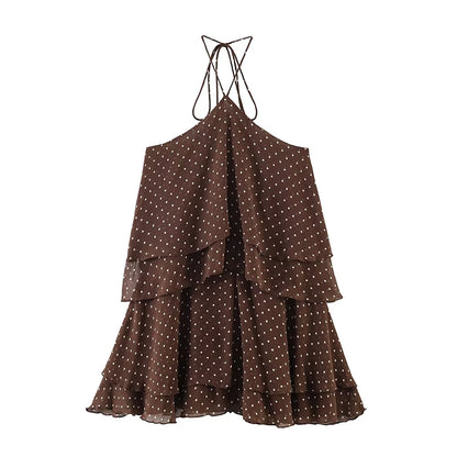 Dot Mini Comfortable Dress