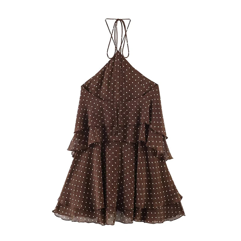 Dot Mini Comfortable Dress