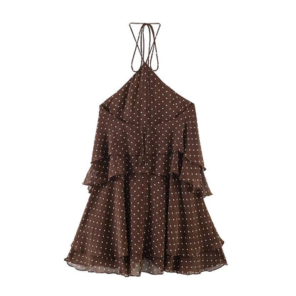 Dot Mini Comfortable Dress