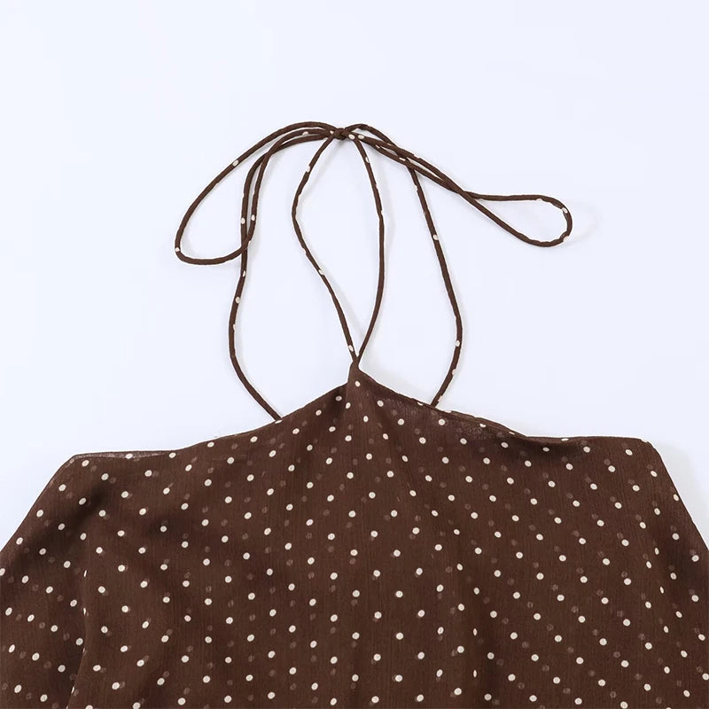 Dot Mini Comfortable Dress