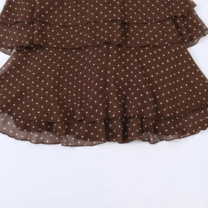 Dot Mini Comfortable Dress