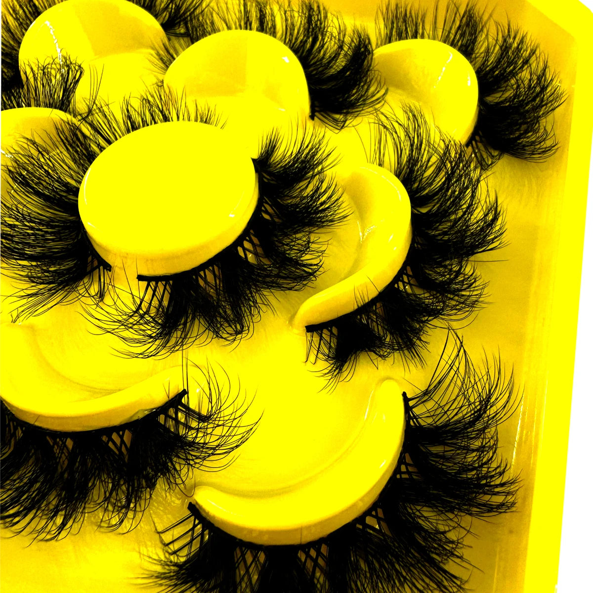 New Fluffy Long Lashes 3D Faux Mink Lashes Natural False Eyelashes Dramatic Soft Volume Lashes Eyelash Extension Makeup