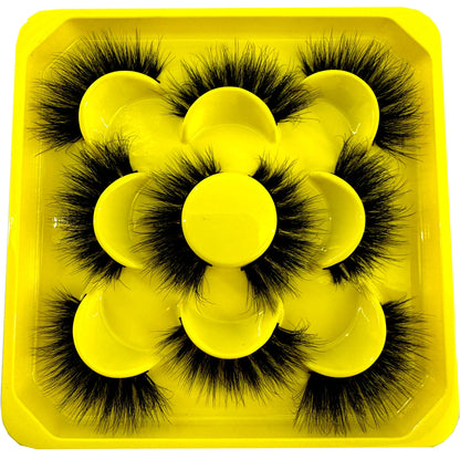 New Fluffy Long Lashes 3D Faux Mink Lashes Natural False Eyelashes Dramatic Soft Volume Lashes Eyelash Extension Makeup